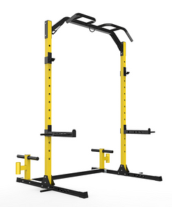 Squat rack with pull up bar