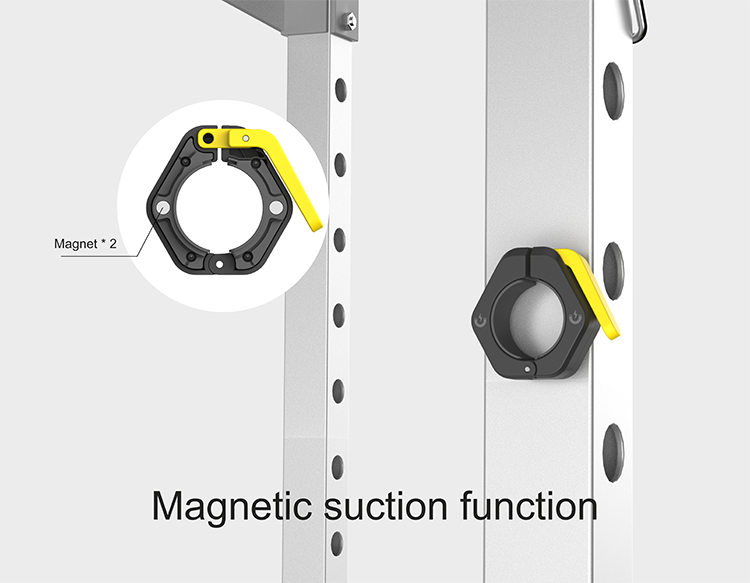barbell clip ProCircle Quick Lock Magnetic Barbell Collar EASY TO USE