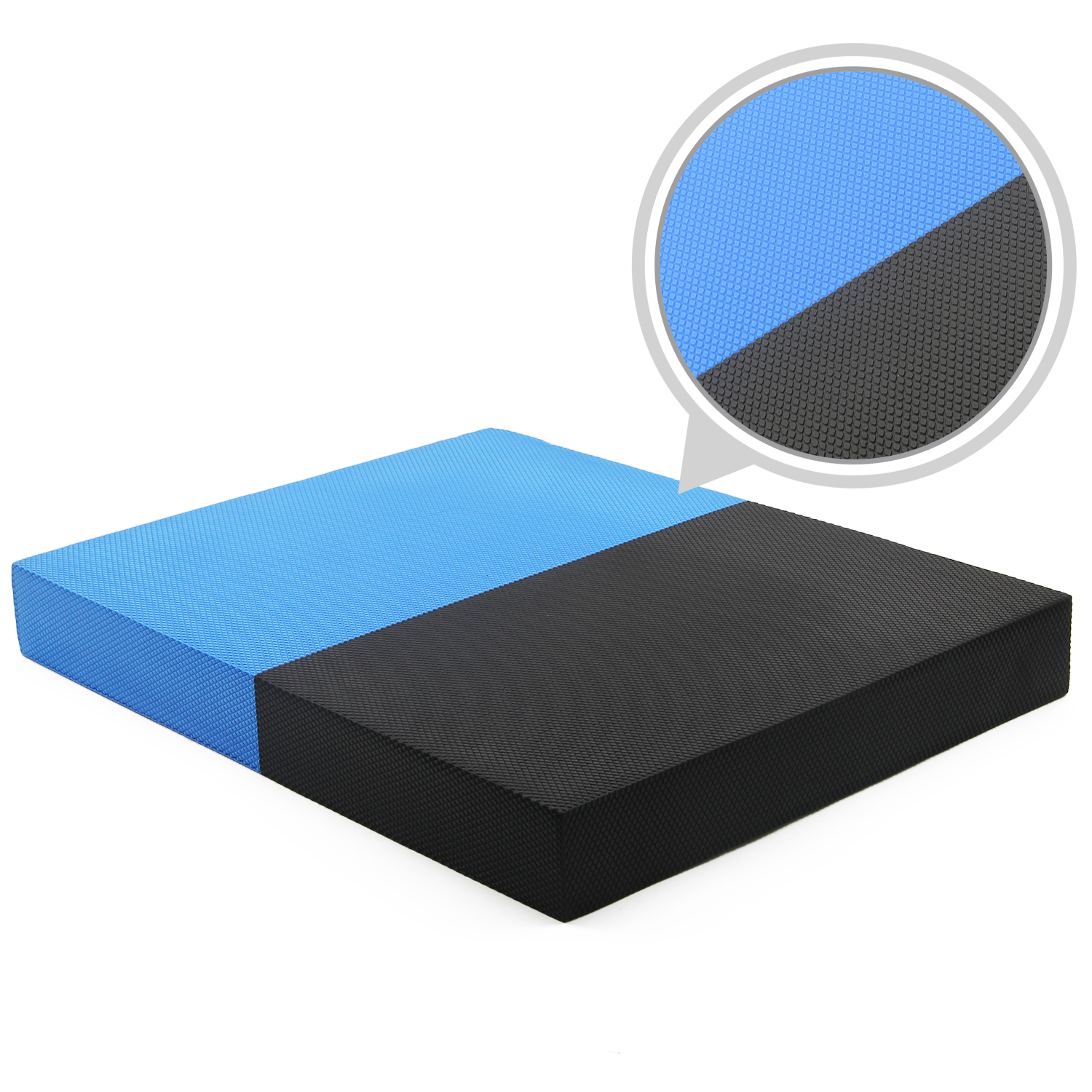 HIGH QUALITY TPE FOAM The fine material creates instability and outstanding soft supportive cushioning for a comfortable yet productive workout; The lightweight exercise pad will be your reliable partner for everyday use and practice;