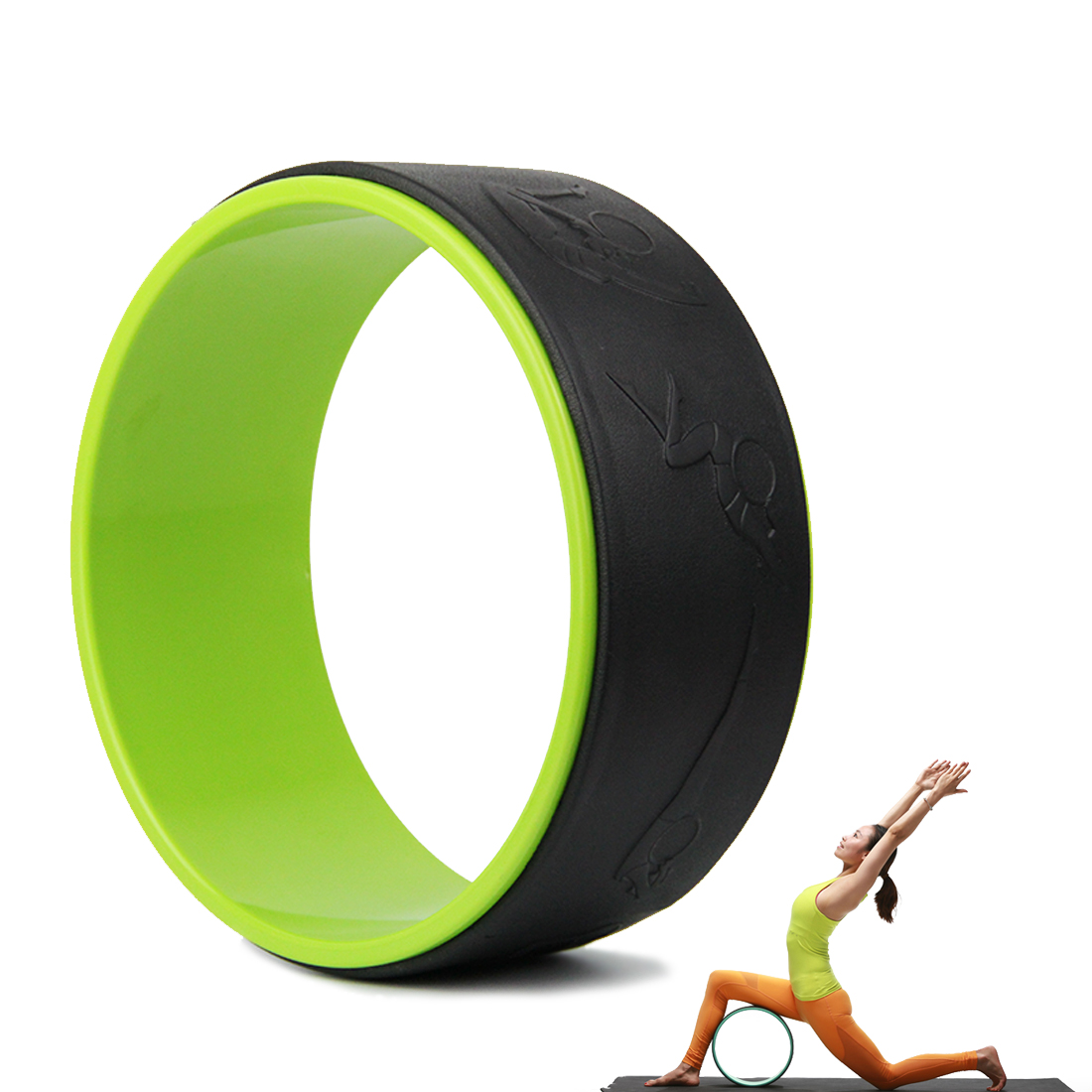 STRENGTHENS MUSCLES ALONG THE SPINE & IMPROVES POSTURE The UpCircleSeven 12 Inch Back Wheel strengthens and massages core and back muscles around the discs that surround your spine
