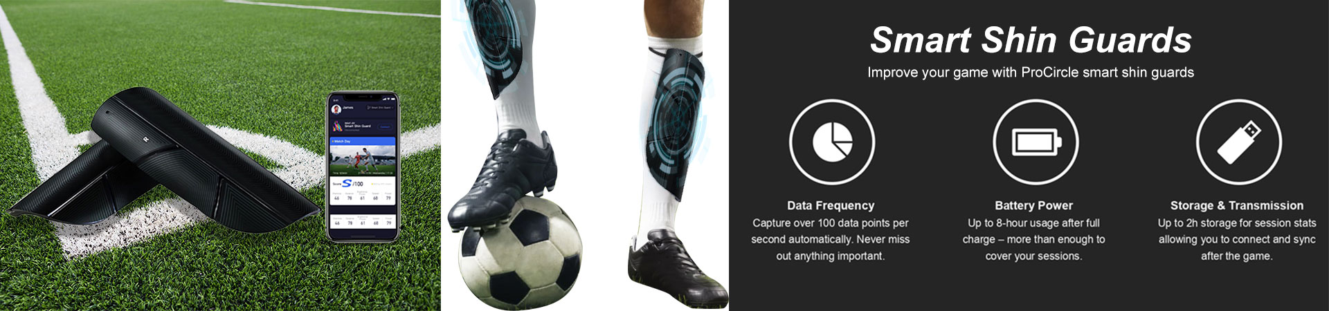 samrt shin guards