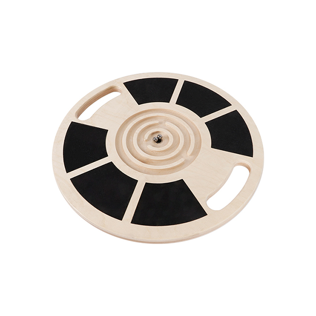 Balance Board Slant Board Trainer Wooden Adjustable Stoppers With