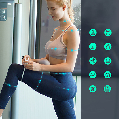 Smart Tape Measure-Both measure inches (Max: 60’’) and centimetre (Max:150 cm), length and circumference. Great for weight loss, muscle gain, bodybuilding, fabric tailor, sewing, handcraft. 