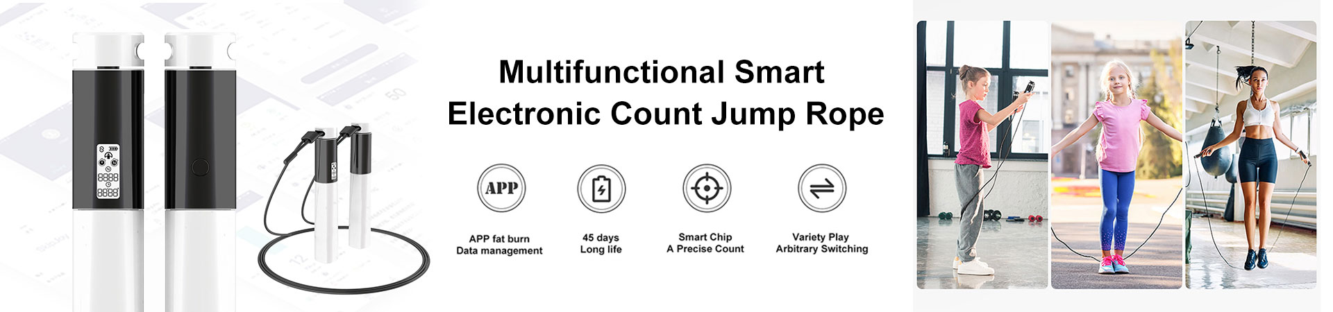 electronic count jump rope