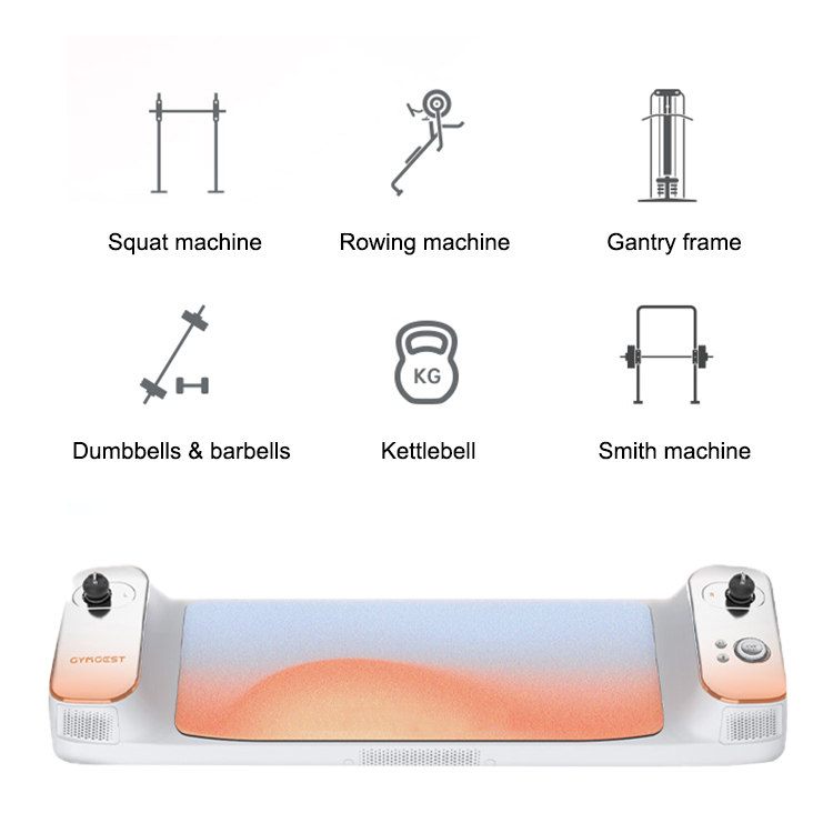 Smart Fitness Board=A Digital Home Gym PC230 gym machine is multifunctional, foldable, movable, and portable. Various training modes. Resistance adjustable. Smarter, Safer, and more private. motor smart power rack Futurist Fitness Revolutionary motor with intelligent algorithm, resistance adjustable, WiFi & Bluetooth Compatible. power rack APP Free & TV Projection By easily connecting to the mobile APP, you can project it to the TV screen. Free coaches & various movements satisfy any exercises. Monthly Update.