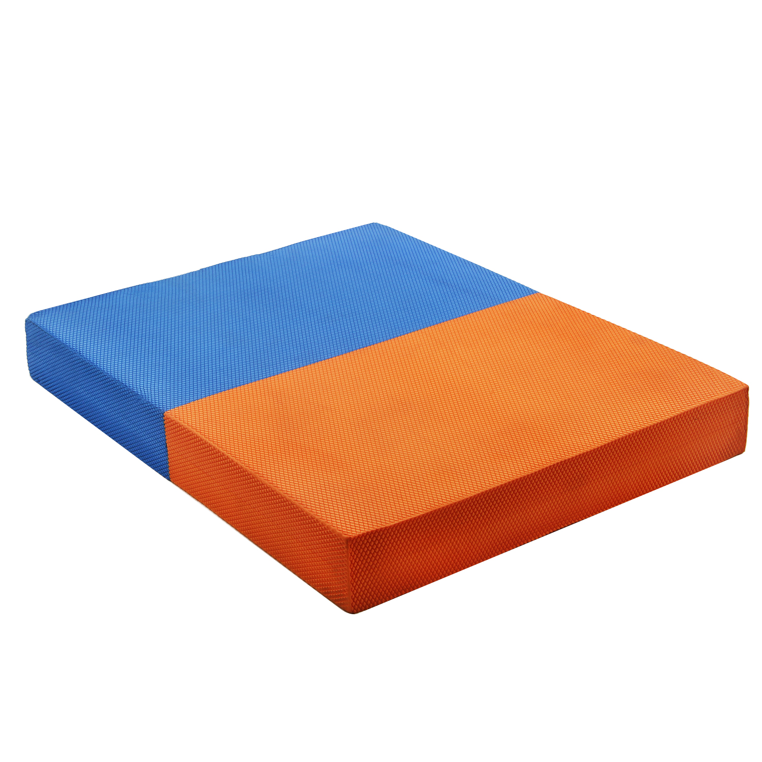 FREELY MIX AND MATCH TRENDY COLORS ProCircle balance pad Define your own style with unique colors in one cushion foam; Duo color balance pad offers a wide range of options for you to choose including blue and orange.