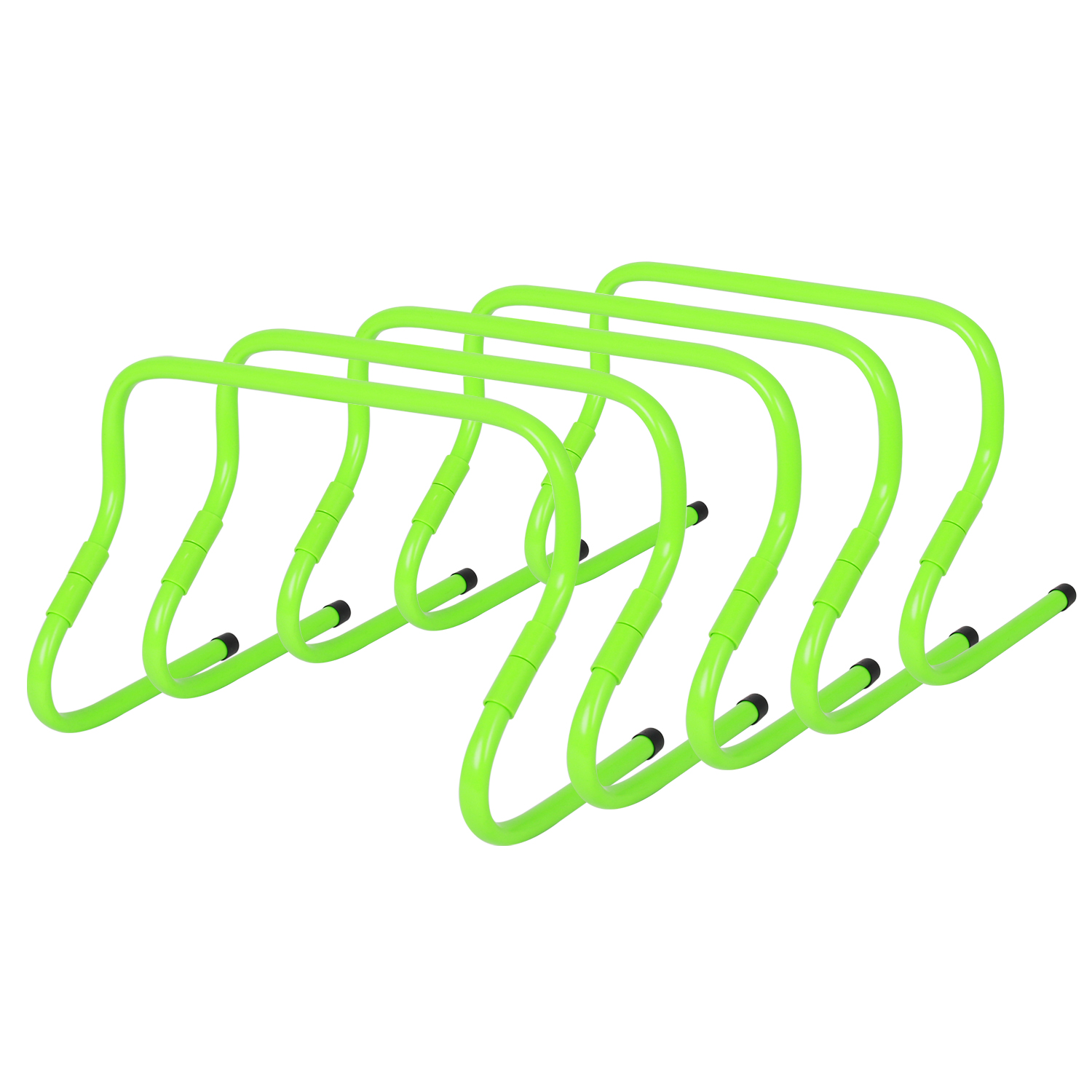 STEADY MATERIAL Made by heavy duty solid PP material sturdy develop quick feet so you can output maximum power and footwork no matter your sport.Unlike other hollow structure hurdles that easily topple over. Ours are designed with an Fix Angle base, extra-stable that keeps them upright even in windy outdoor conditions.