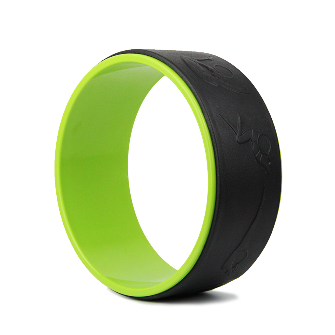 SUPERIOR CONSTRUCTION Yoga Wheel is made of high-quality, durable ABS material. It's sturdy, safe, and comfortable unlike other flimsier yoga wheels on the market.
