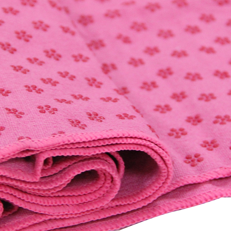Easy Fabric Care Simply throw the Yoga Towel Mat into the washing machine and it’ll come out as good as new! Our Silicone Grip Yoga Towel is made out of machine washable materials, durable and easy-to-clean. It can handle frequent washing and dries quickly. Let this yoga towel be your long-lasting yoga companion!