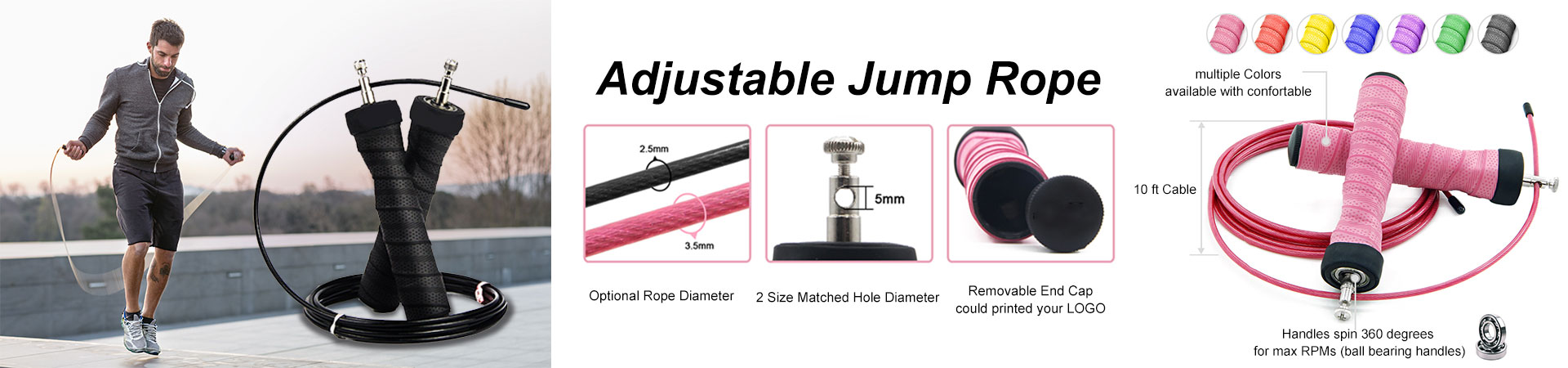 adjustable jump rope